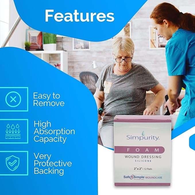 Simpurity Foam Wound Dressing - Image 3