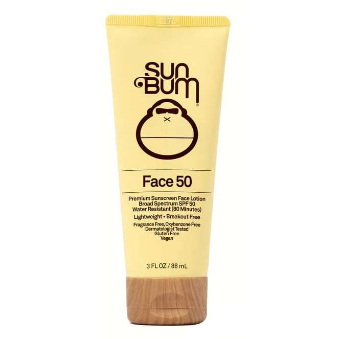 Sun Bum SPF 50 Premium Sunscreen Face Lotion, 3 oz