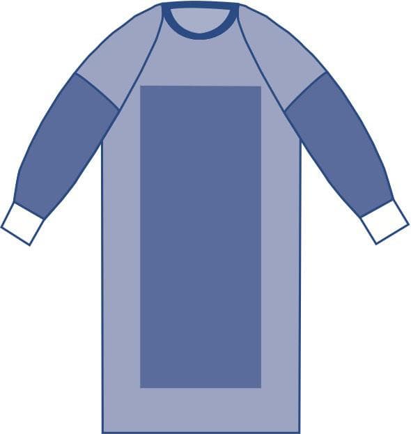 Medline Poly Reinforced Gown