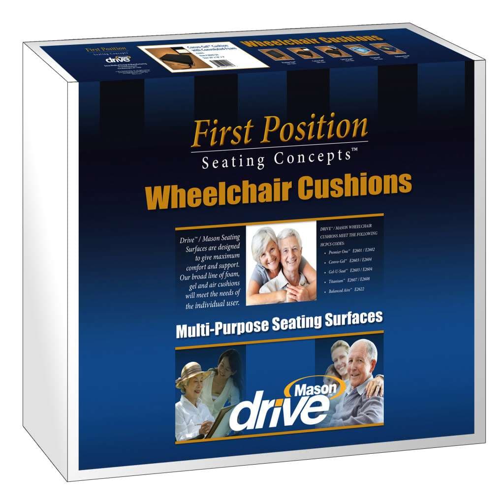 Drive Balanced Aire Adjustable Skin Protection Wheelchair Cushion - Image 2