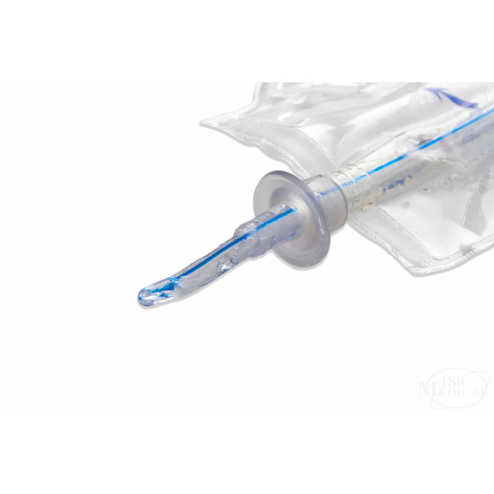Self-Cath Tapered Coude Tip Closed System Catheter with Insertion Supplies - Image 2