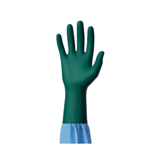 DermAssure Green Surgical Gloves - Image 1
