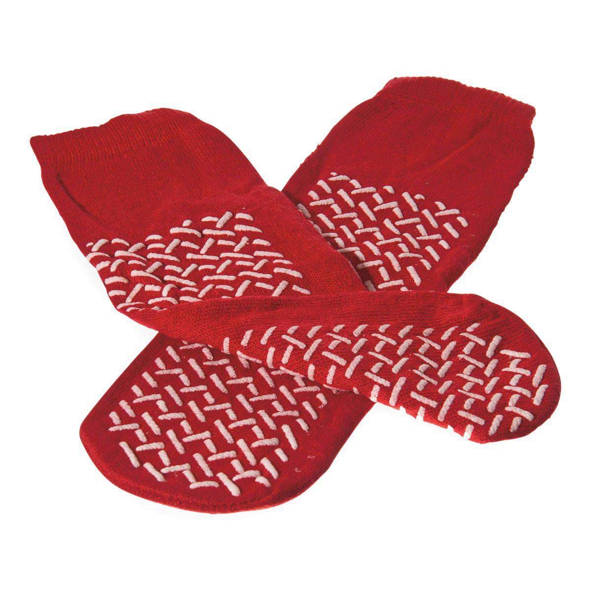 Medline Double-Tread Patient Slippers, Bariatric - Image 1