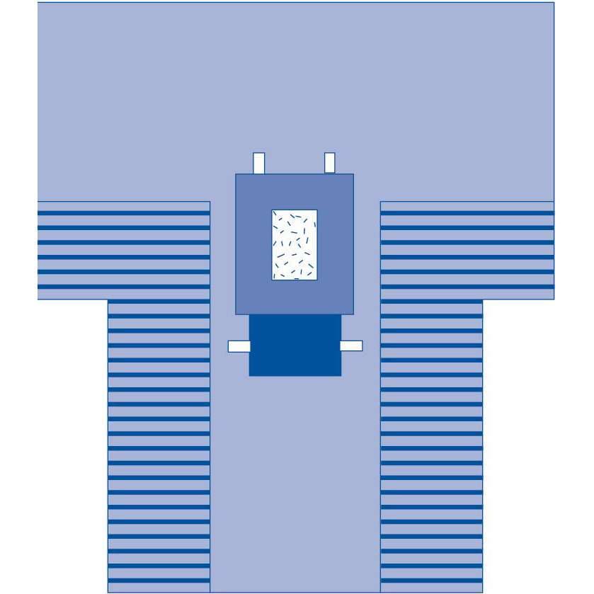 Medline Laparotomy Surgical T-Drape with Incise and Instrument Pad - Case of 14 - Image 1