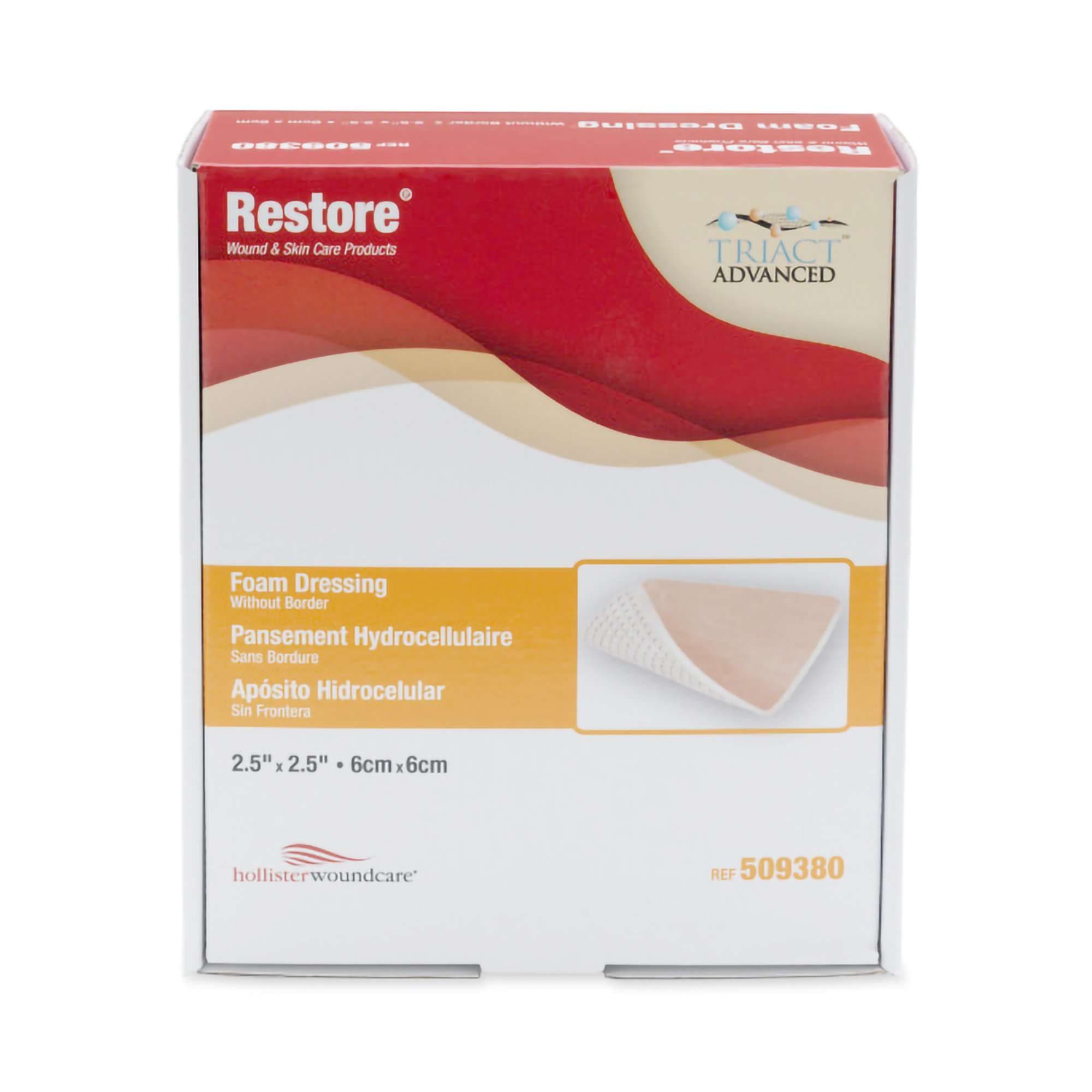 Holister Restore Foam Wound Dressing - Image 1