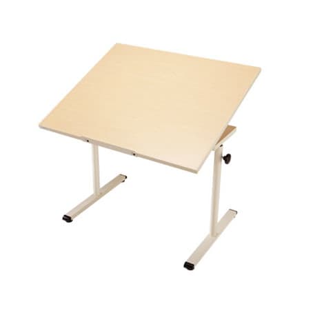 Knob Adjusted Height Adjustable Worktable with Tilt
