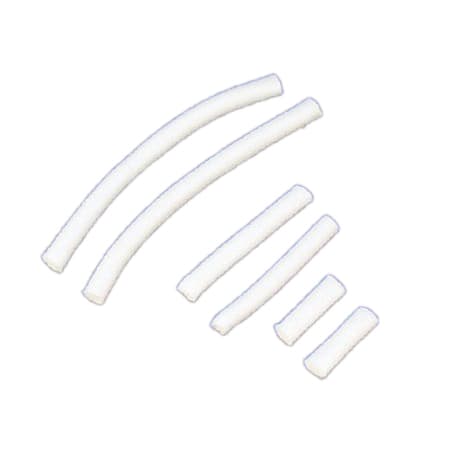 DeRoyal Cotton Dental Roll White 3/8 x 1-1/2 Inch Roll Shape Sterile - Image 1