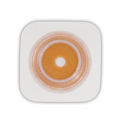 Natura Two-Piece Stomahesive Skin Barrier with White Tape Collar - Image 1
