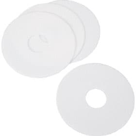 Marlen Pre-cut Foam Pads, Plastic, 1" Opening, 4" O.D. - Package of 10 - Image 1