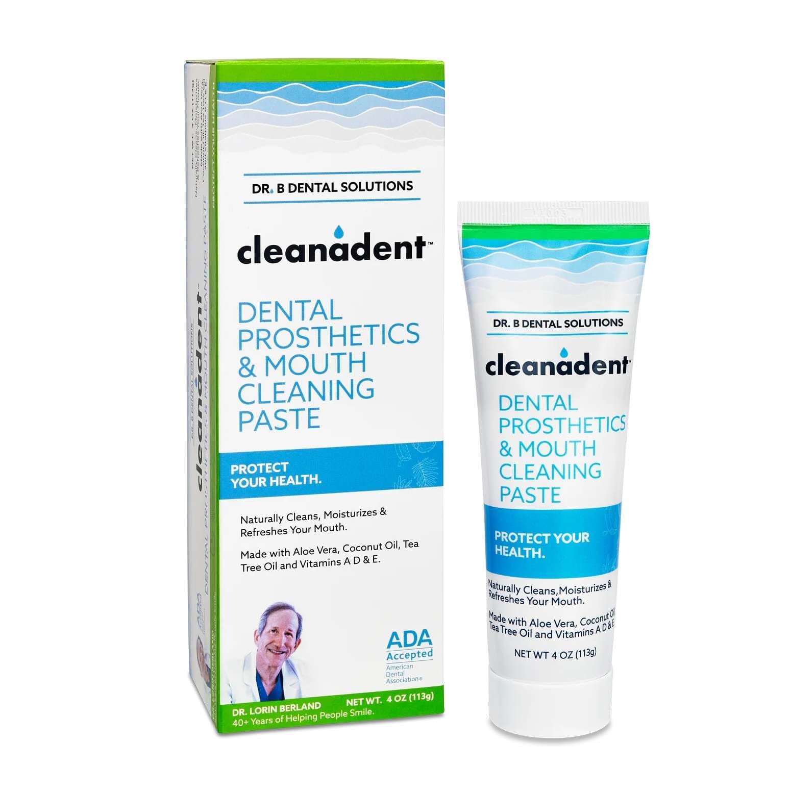 Dr. B Dental Solutions Cleanadent Denture and Gum Cleansing Paste