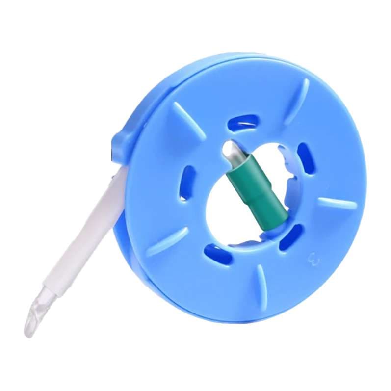 CompactCath Pre-Lubricated Intermittent Urinary Catheter, 14 Fr, Coude Tip