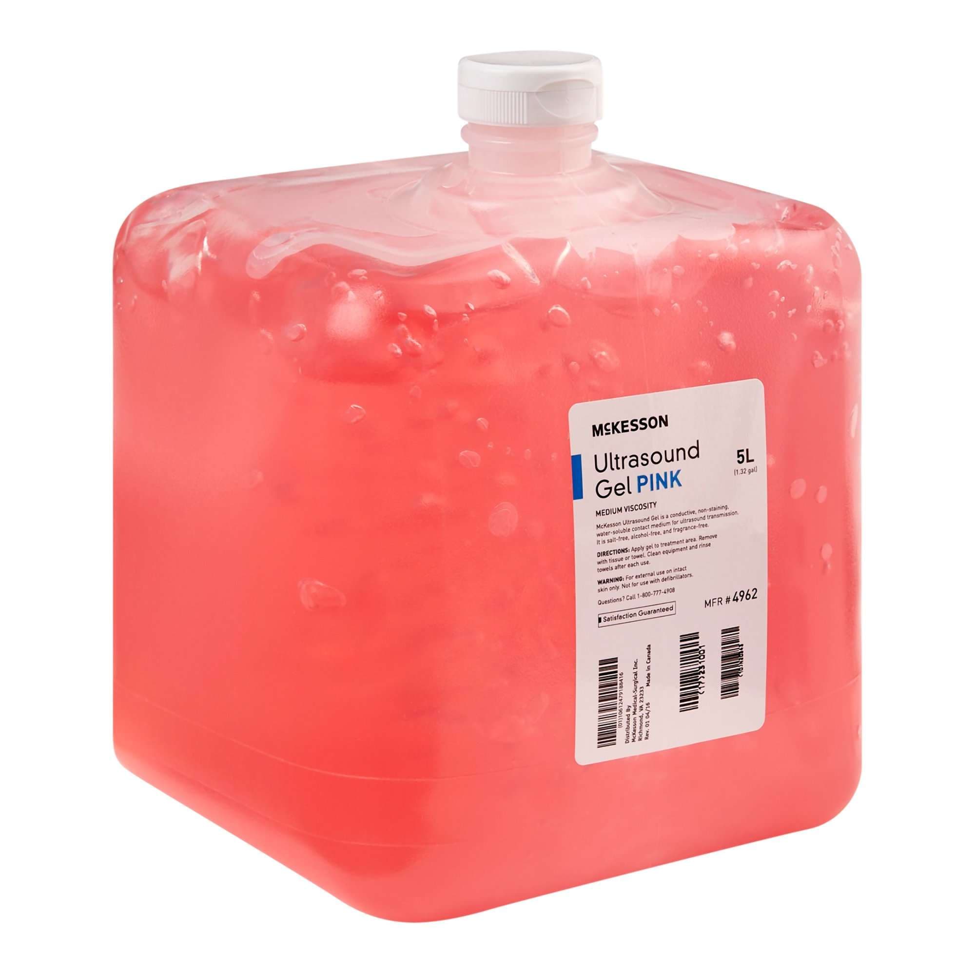 McKesson Conductive Ultrasound Transmission Gel, 5 Liter - Image 2