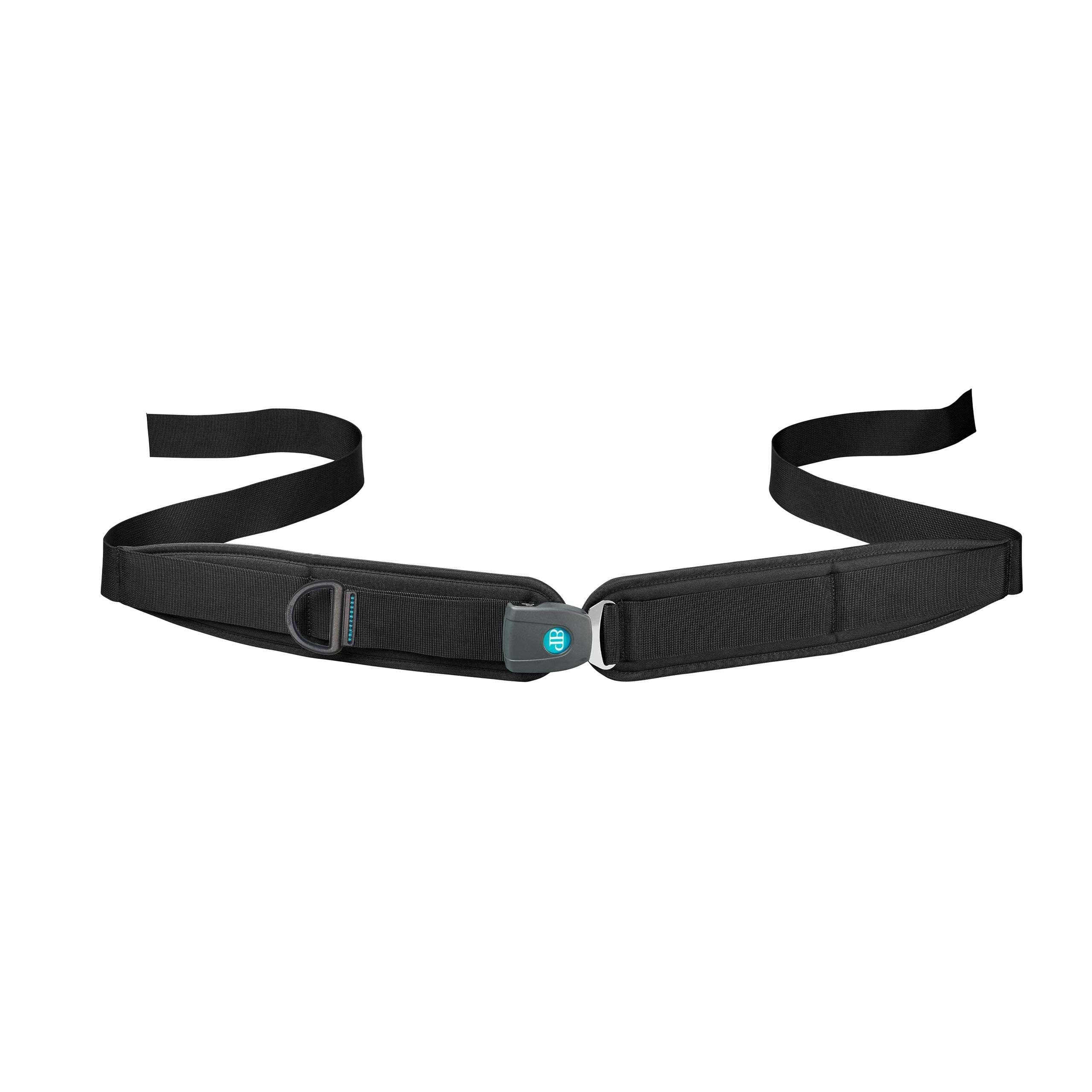 Bodypoint® center-pull two point padded hip belt with push button buckle - bariatric