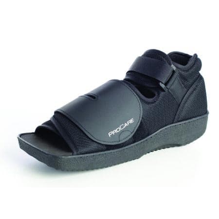 ProCare Squared Toe Post-Op Shoe Black