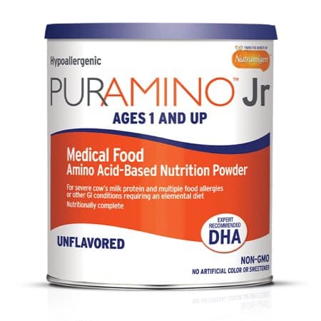 PurAmino Jr Hypoallergenic Amino Acid-Based Medical Food, Powder - Image 1