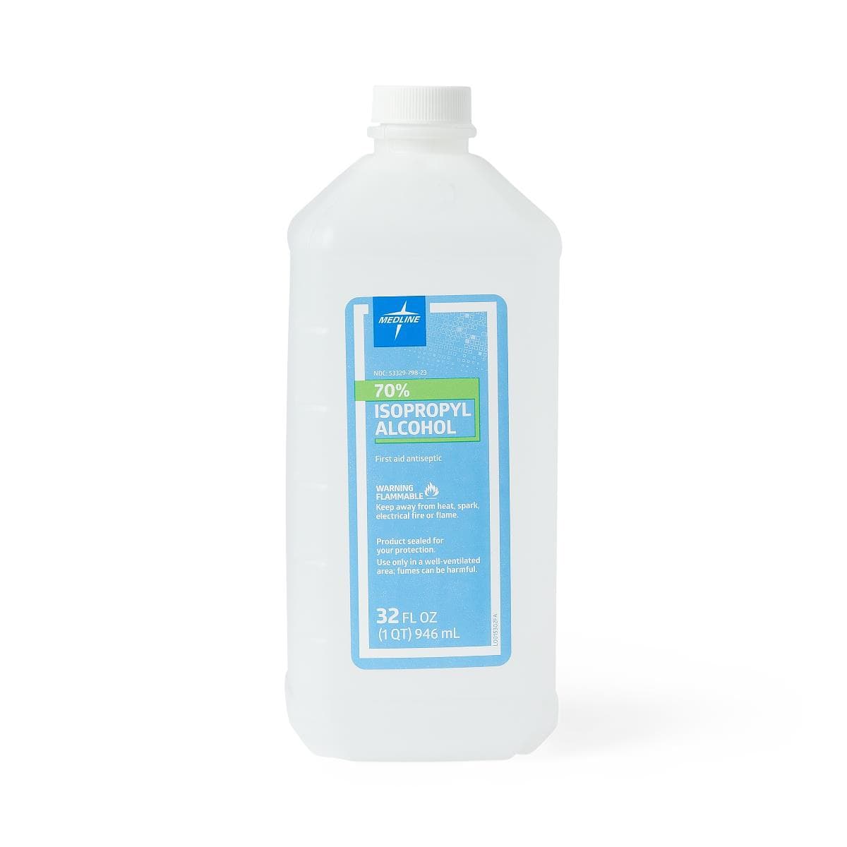Medline 70% Strength Isopropyl Rubbing Alcohol - Image 4