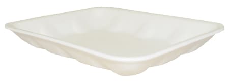 Novipax White Food Tray, 0.63 x 5-3/4 x 8-1/4 Inch - Case of 500