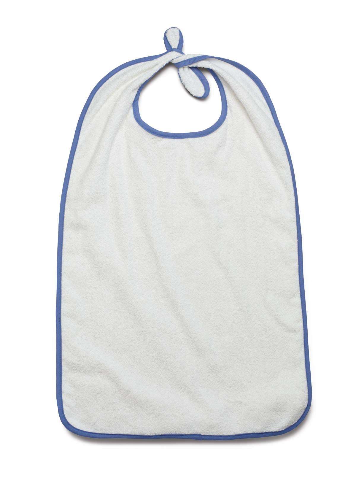 Medline Ez Tie Terry-Cloth Bib - Image 1