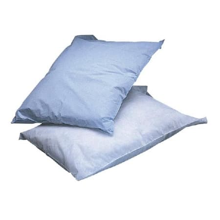 NovaPlus Pillowcase White 21 W x 30 L Inch Disposable - Case of 100 - Image 1