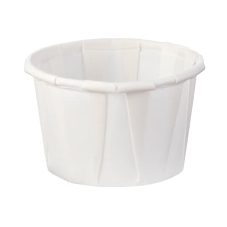 Solo Souffle Cup White Without Graduations Without Handle Hot and Cold