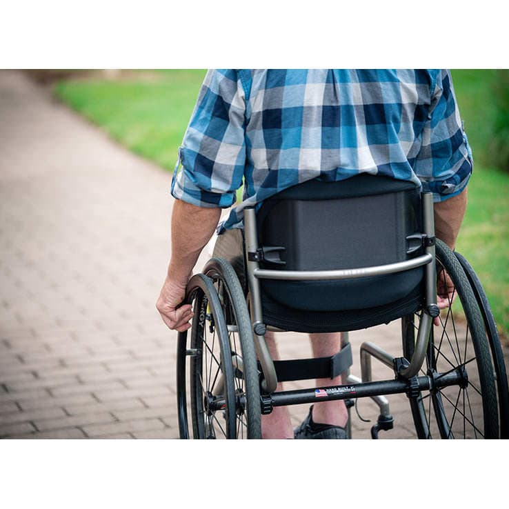 ROHO® Agility Active Aluminum Wheelchair Back Support - Image 5