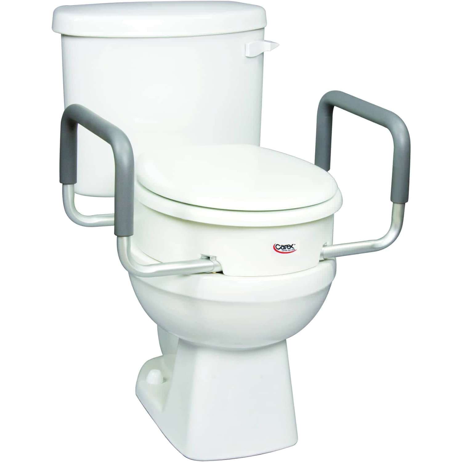 Carex Toilet Seat Elevator With Handles - Image 2