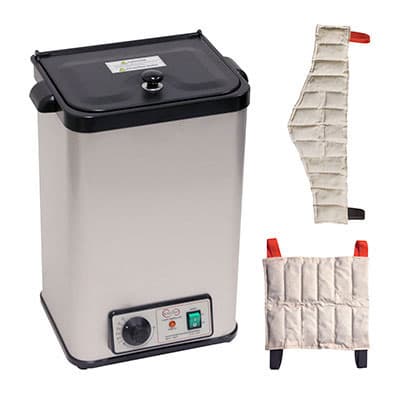 Relief Pak Heating Unit, Stationary With 2 Standard And 2 Neck Pack, 110V