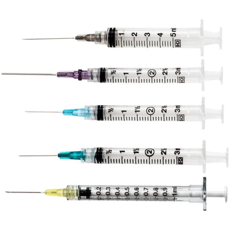 BD 10 mL Syringe with Hypodermic Needle - Image 1