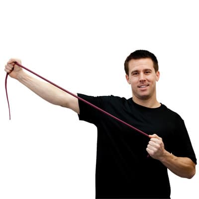 Val-u-Tubing Exercise Tubing, 100 Foot, Plum, Extra Heavy, Non-Latex - Image 1