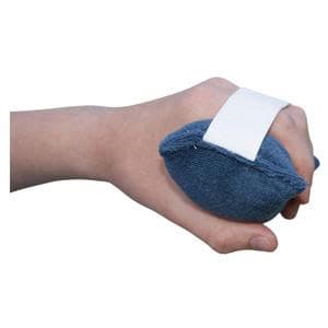 Medline Palm Grip with Elastic Strap, 2.5" x 4.5", Blue - Image 1