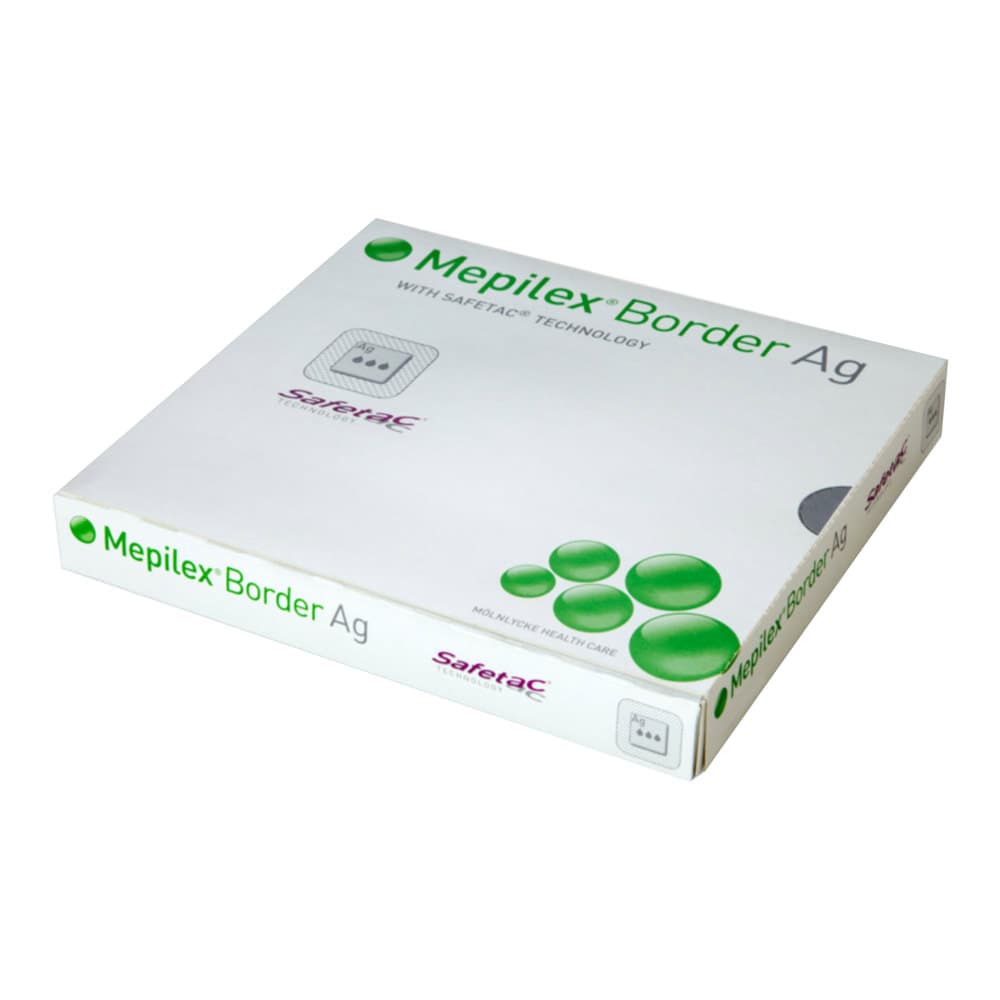 Mepilex Border Ag Antimicrobial Foam Dressing