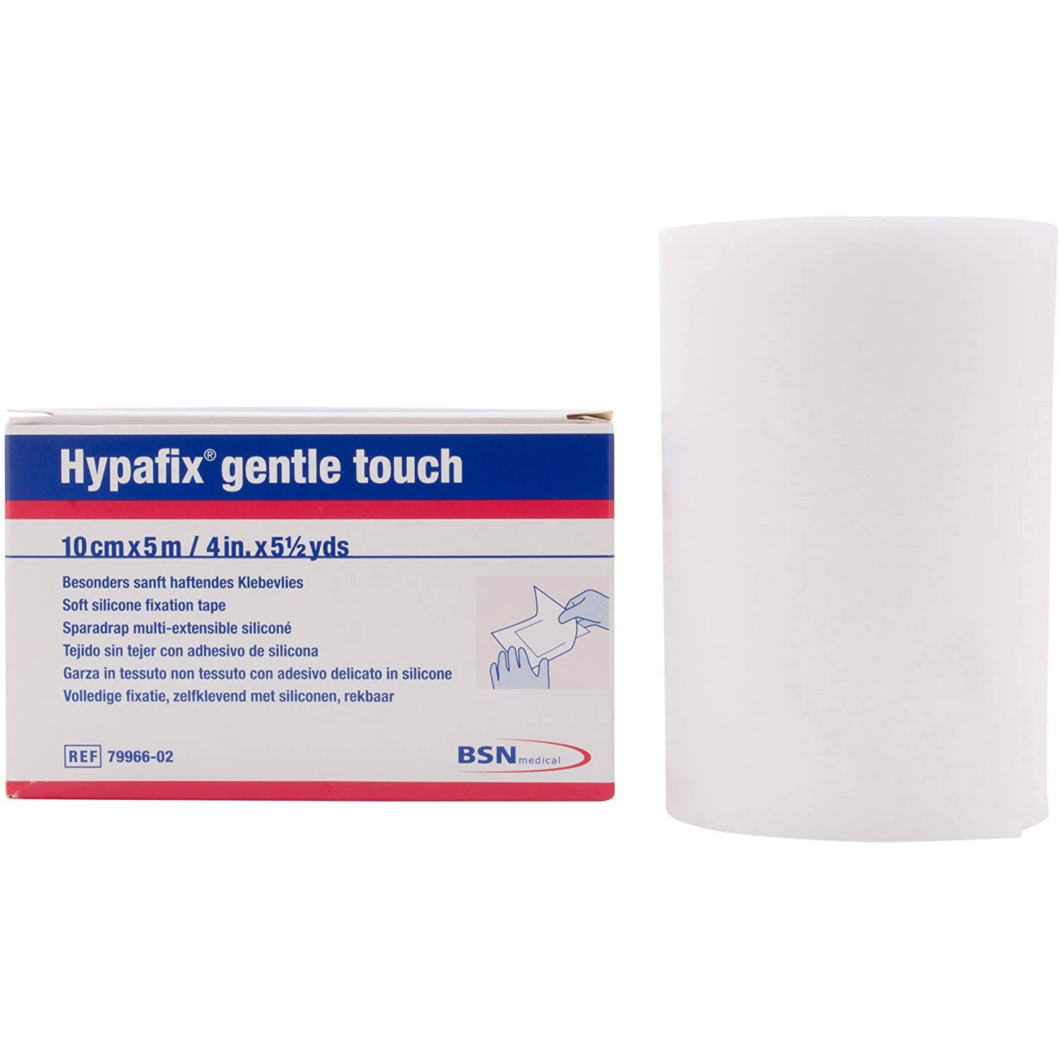 Hypafix Gentle Touch Dressing Retention Tape, White - Image 3