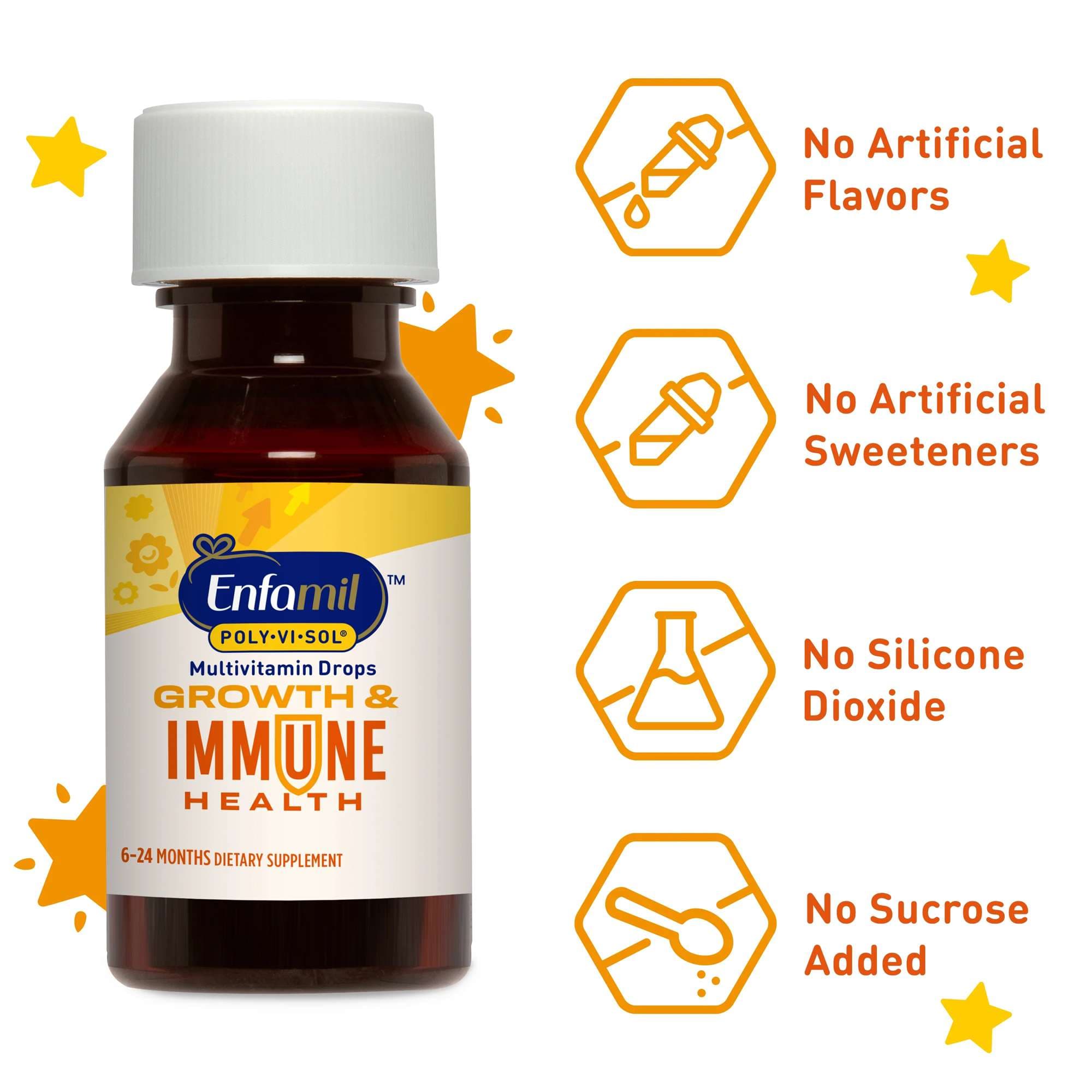 Enfamil Poly-Vi-Sol Liquid Multivitamin Supplement - Image 6