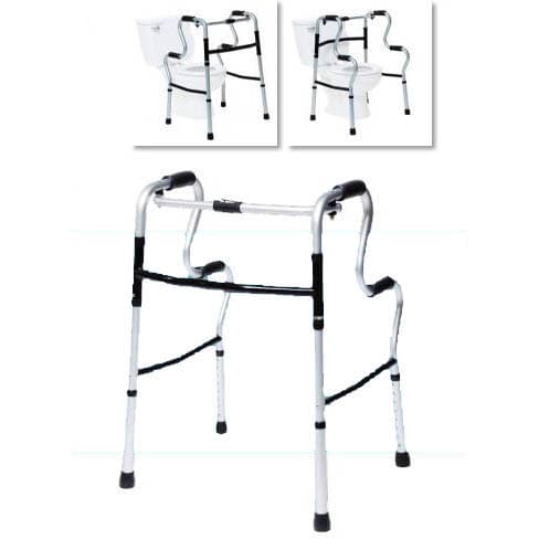 Lumex UpRise Onyx Folding Walker