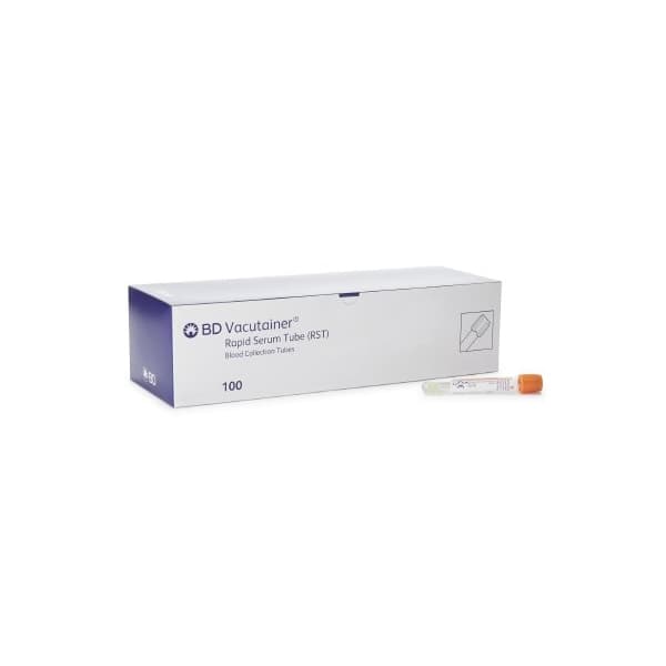 BD Vacutainer Venous Blood Collection Rapid Serum Tube - Image 1