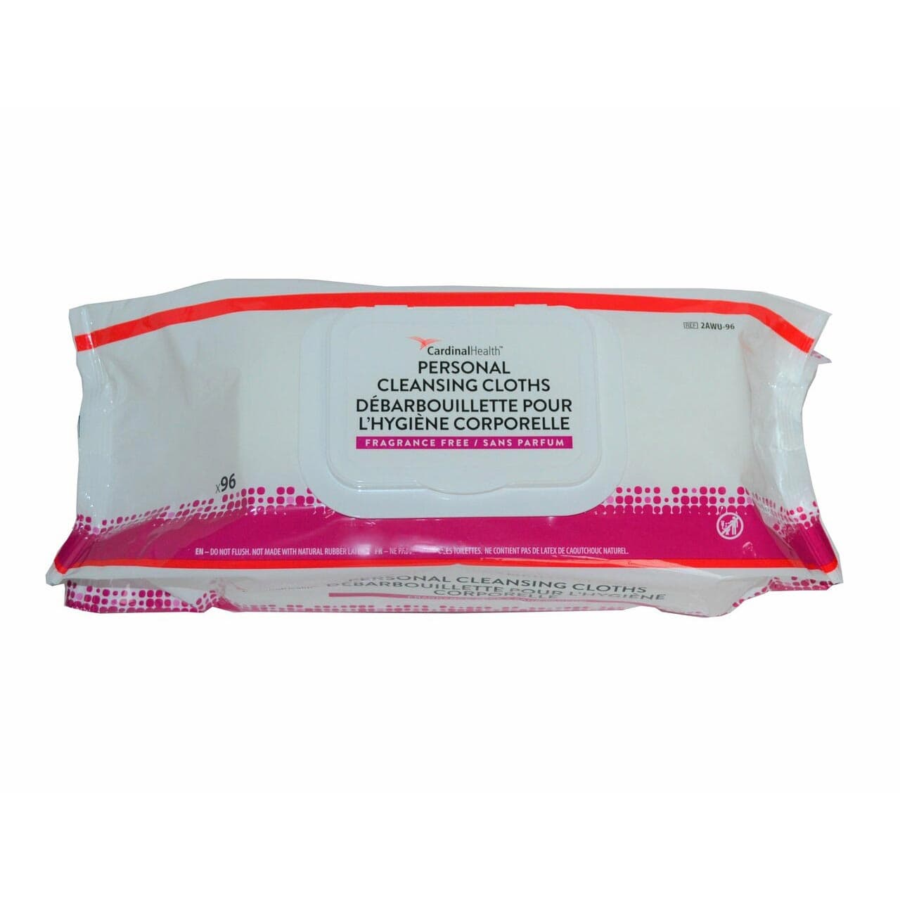 Cardinal Health Non-Flushable Personal Cleansing Cloth