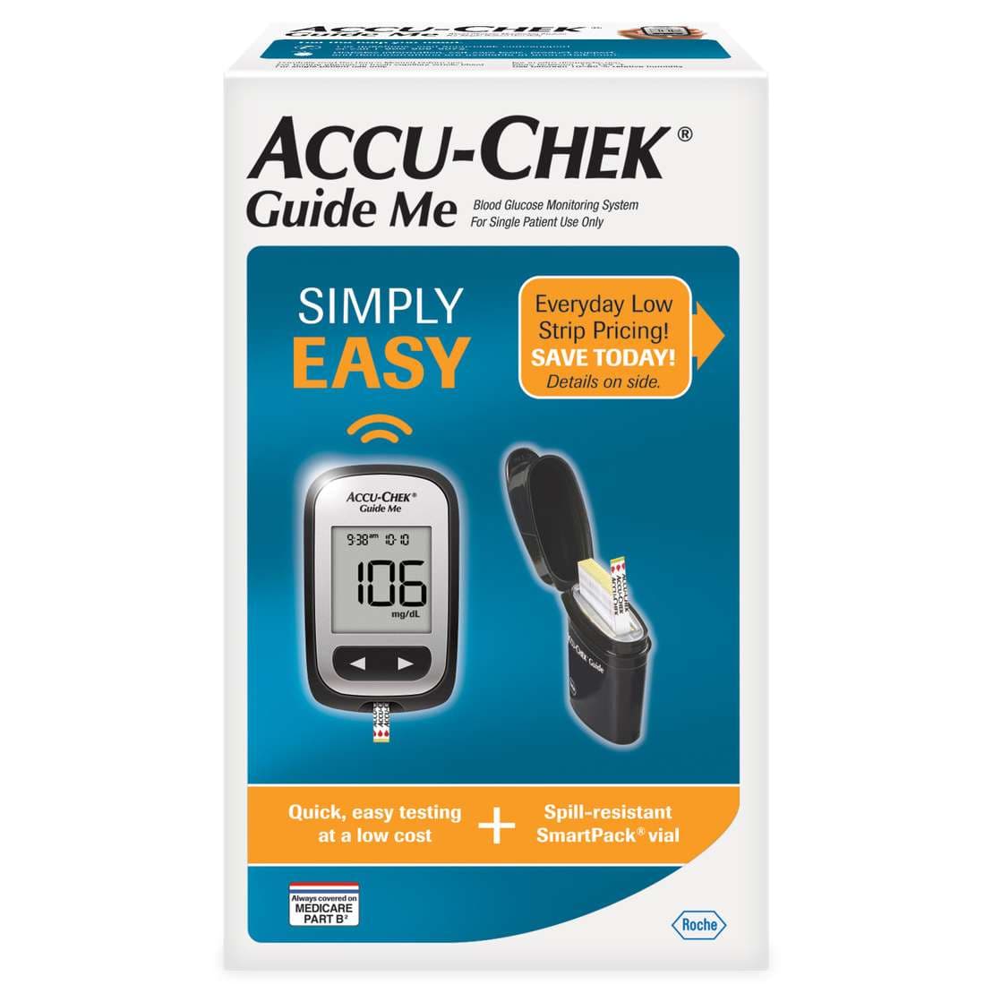 Accu-Chek Guide Me Blood Glucose Monitoring System