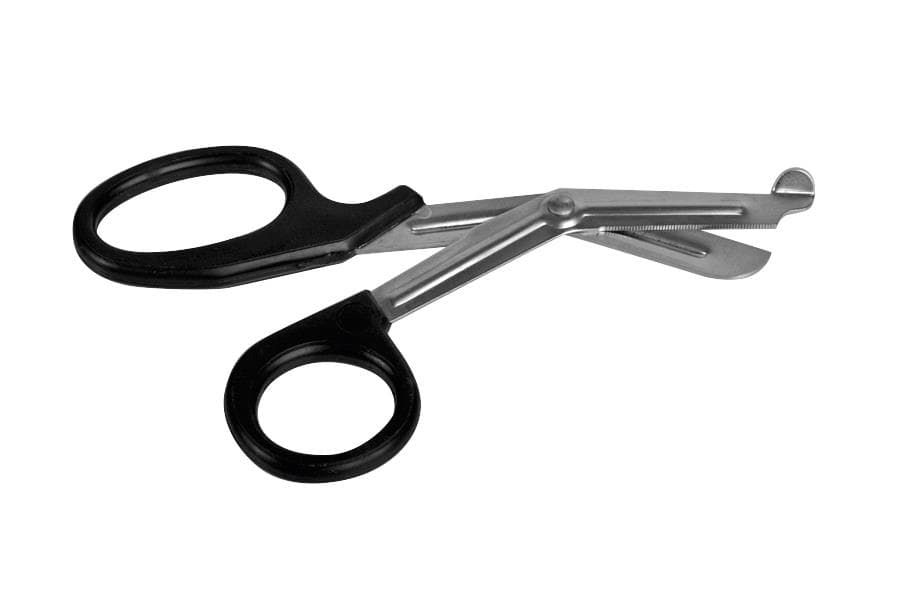 Medline Single-Use Utility Scissors with Plastic Handle - Image 1