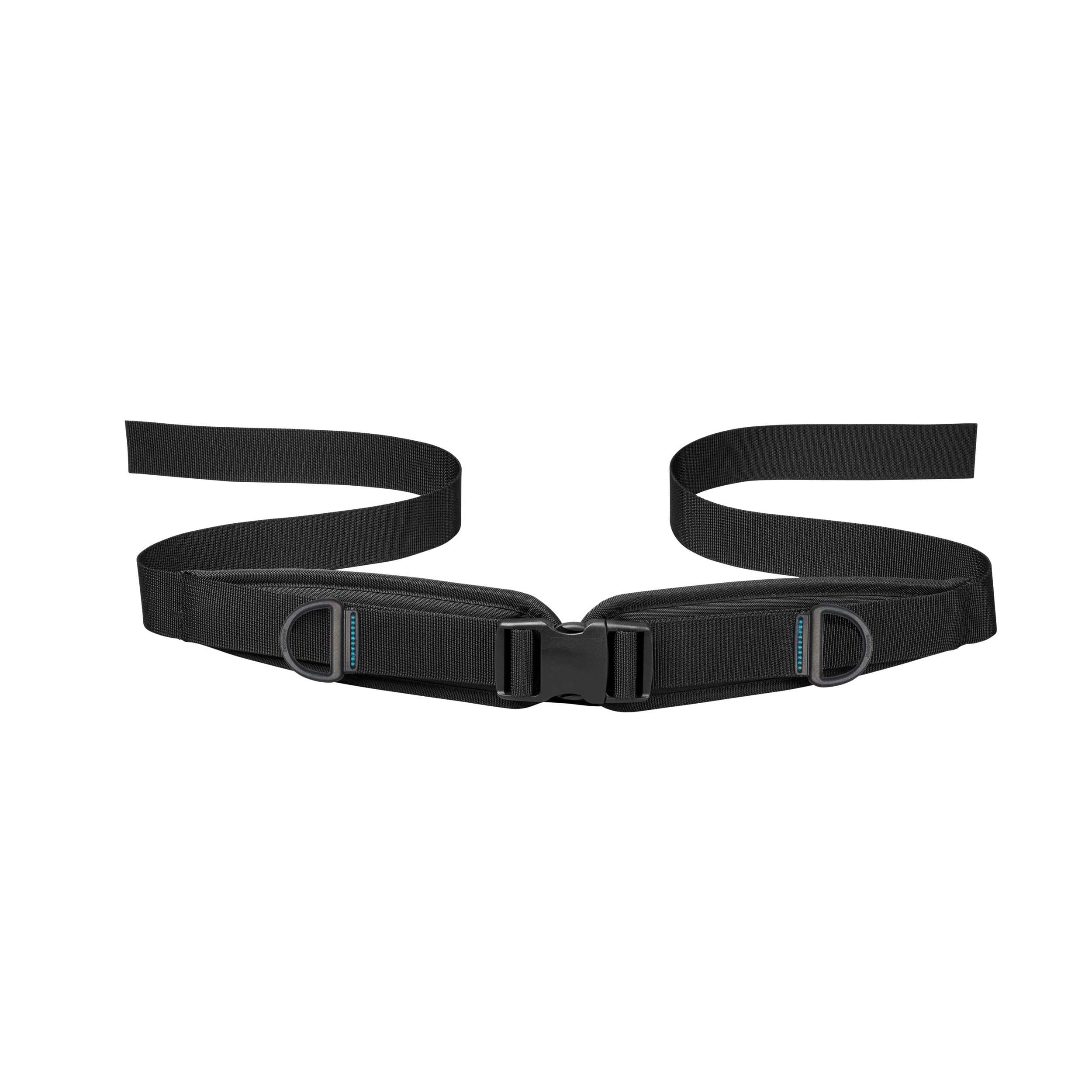 Bodypoint® dual-pull two point padded hip belt with side release buckle