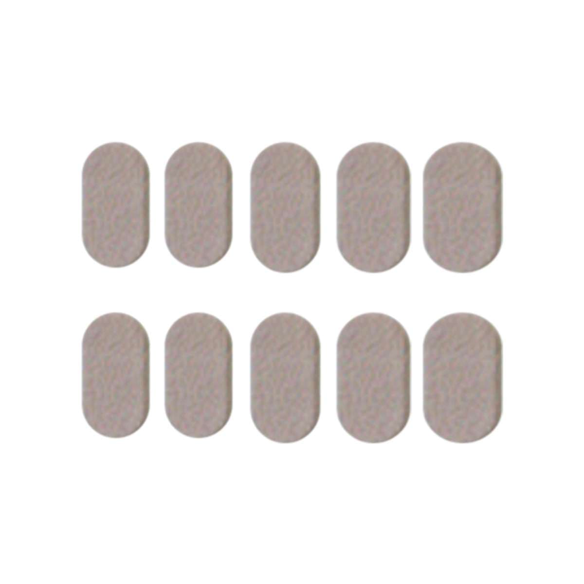 McKesson Pedi-Pad Protective Pad Beige Adhesive Foot Adult, Size 102, Regular - Case of 1000 - Image 1