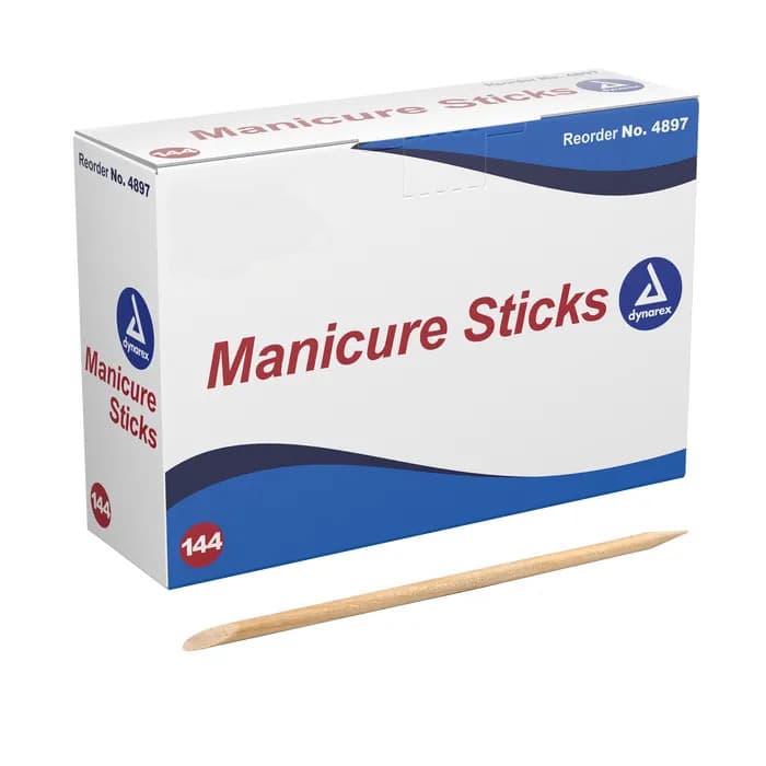 Dynarex Wooden Manicure Sticks