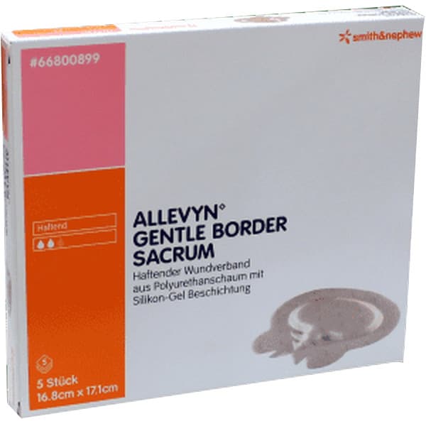 Allevyn Gentle Border Sacrum Dressing - Image 1