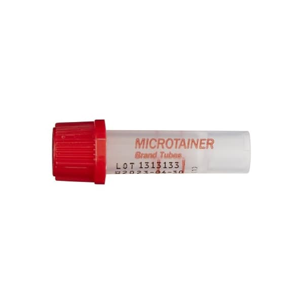 BD Microtainer Capillary Blood Collection Tube Plain 15.3 x 46 mm - Image 1