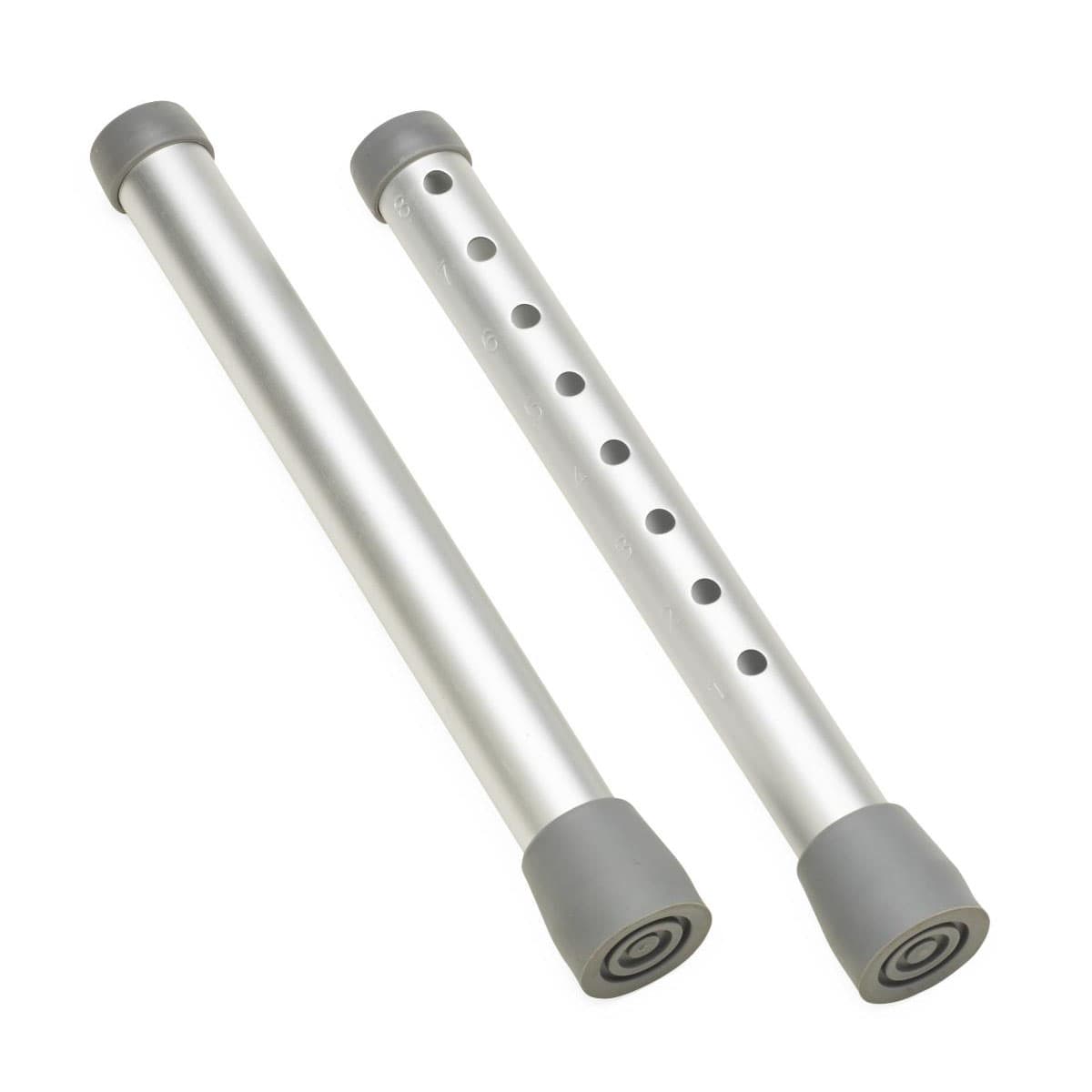 Medline Walker 10 Inch Leg Replacement - Set of 2 - Image 1