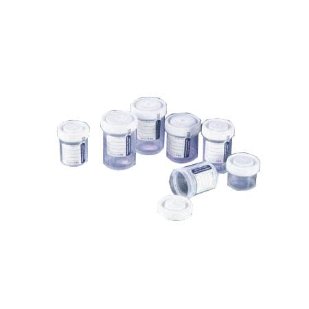 Samco Wide-Mouth Bio-Tite Specimen Container, 53 mm Opening, 90 mL - Case of 400