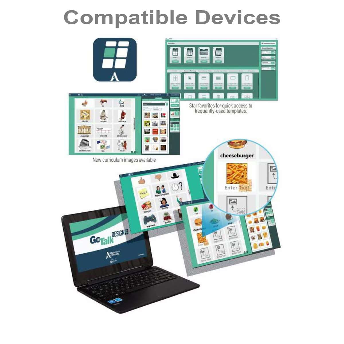 GoTalk Design Overlay Software for Assistive Communication Device (AAC) by Attainment Company - Image 4