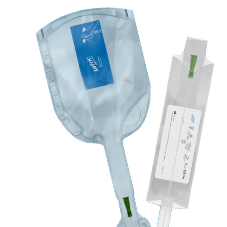 LoFric Hydro-Kit with Collection Bag Attached, Female - Image 1