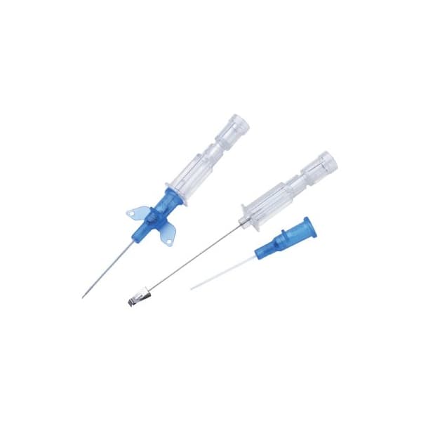 Introcan Safety Peripheral IV Catheter with Straight Hub, 1.25 Inch