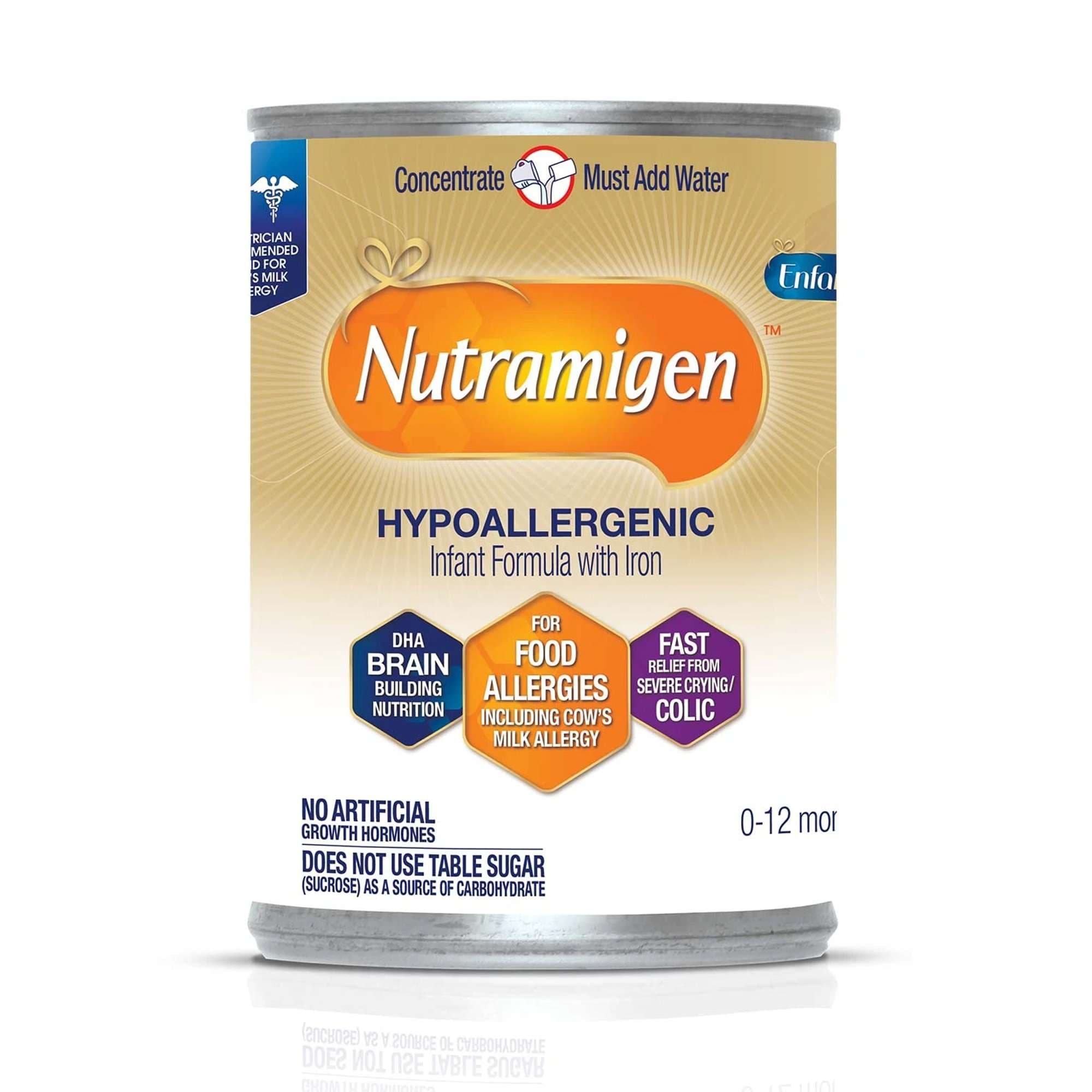 Nutramigen Hypoallergenic Infant Formula With Iron, Concentrate