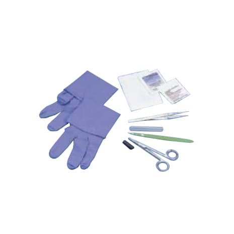 Busse Hospital Disposables Sharp Debridement Tray